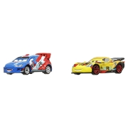 Imagine CARS3 set 2 mașinuțe metalice Raoul Caroule și Miguel Camin