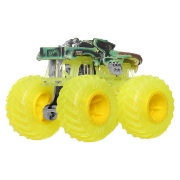 Imagine Hot Wheels Monster Truck și mașinuța metalică Hotweiler