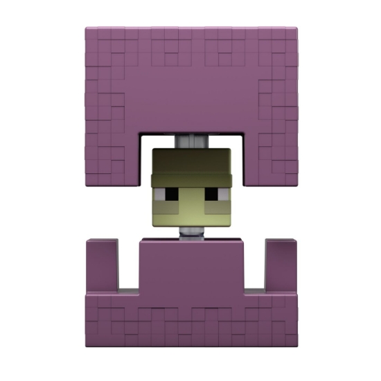 Imagine MINECRAFT CRAFT A BLOCK FIGURINA SHULKER 8CM
