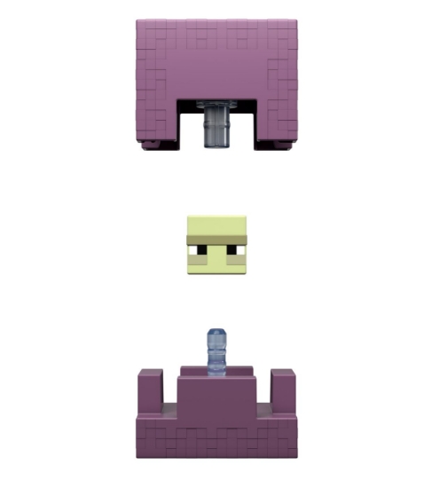 Imagine MINECRAFT CRAFT A BLOCK FIGURINA SHULKER 8CM