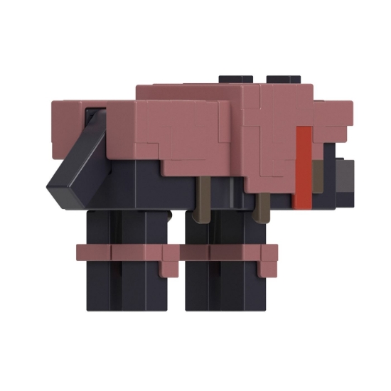 Imagine MINECRAFT CRAFT A BLOCK FIGURINA TAMED WOLF 8CM