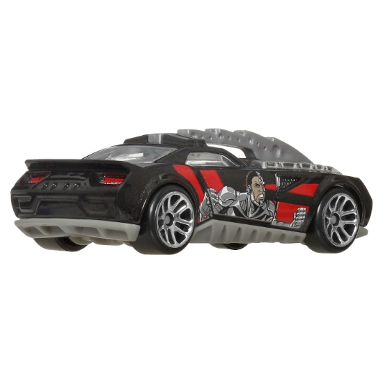 Imagine Hot Wheels mașină metalică tematică Batman Barbaric scara 1 la 64