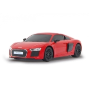 Imagine MASINA CU TELECOMANDA AUDI R8 ROSU CU SCARA 1 LA 24
