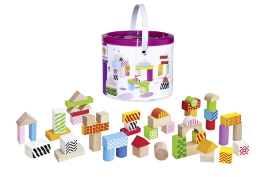 Imagine EICHORN COLOR SET BLOCURI DE CONSTRUCTIE DIN LEMN