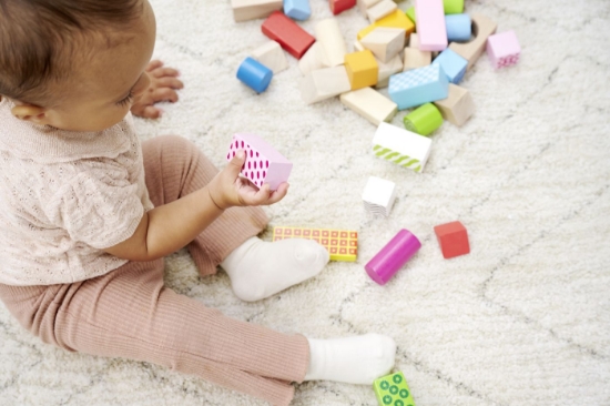 Imagine EICHORN COLOR SET BLOCURI DE CONSTRUCTIE DIN LEMN