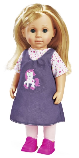 Imagine PAPUSA MY LOVE INTERACTIVA CU ACCESORII 43CM