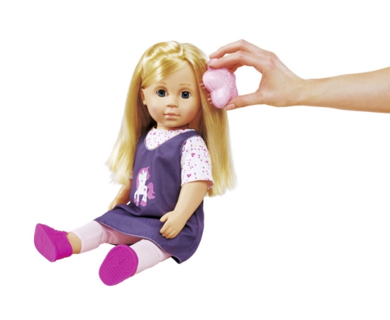 Imagine PAPUSA MY LOVE INTERACTIVA CU ACCESORII 43CM