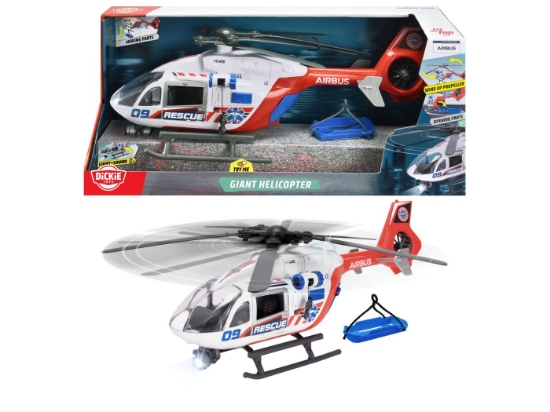 Imagine Dickie elicopter Airbus interactiv cu lumini și sunete 54cm