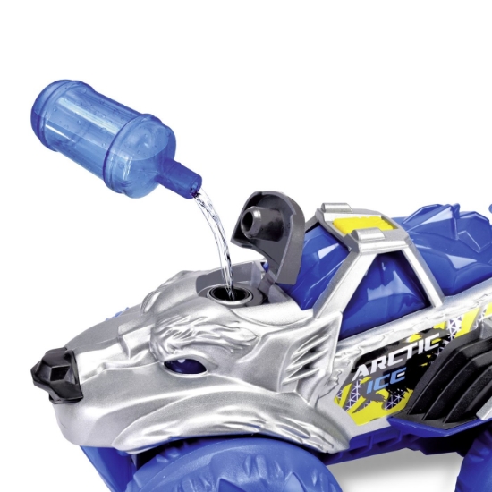 Imagine Dickie mașină de teren Arctic Ice Monster cu lumini, sunete, suspensii și funcție abur 25cm