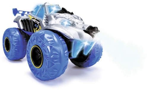 Imagine Dickie mașină de teren Arctic Ice Monster cu lumini, sunete, suspensii și funcție abur 25cm