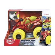 Imagine Dickie mașină de teren Flaming Fire Monster cu lumini, sunete, suspensii și funcție abur 25cm