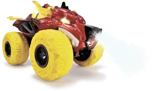 Imagine Dickie mașină de teren Flaming Fire Monster cu lumini, sunete, suspensii și funcție abur 25cm