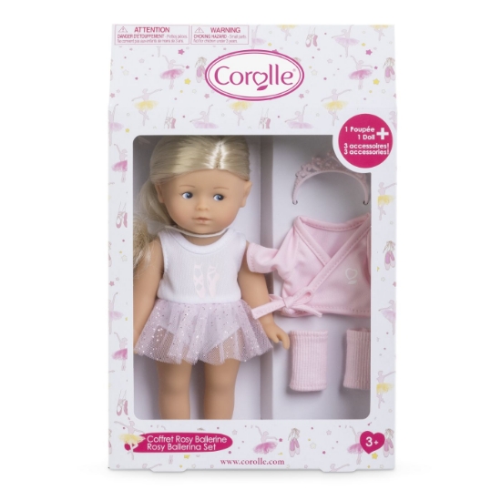 Imagine  COROLLE LTC SET PAPUSA ROSY BALERINA CU ACCESORII 20CM
