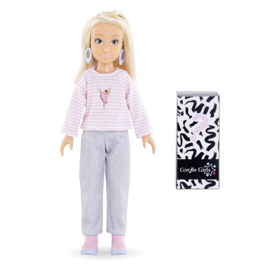 Imagine COROLLE SET CUMPARATURI SURPRIZA PAPUSA VALENTINE 28CM