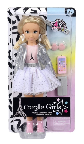 Imagine COROLLE SET SAPTAMANA MODEI LA PARIS PAPUSA VALENTINE 28CM