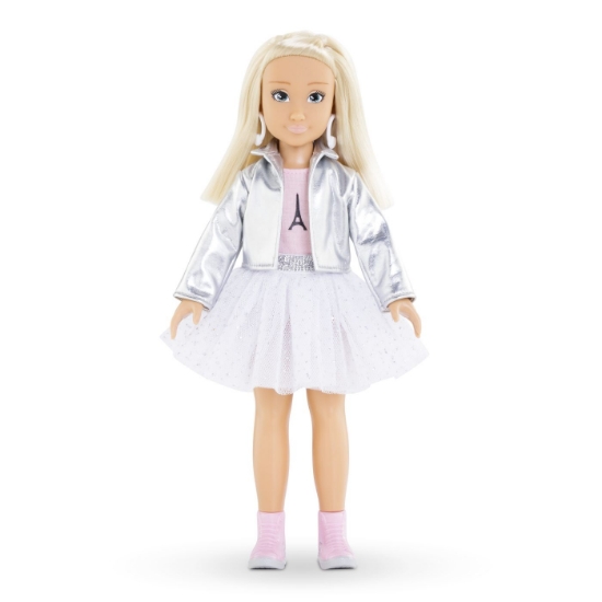 Imagine COROLLE SET SAPTAMANA MODEI LA PARIS PAPUSA VALENTINE 28CM