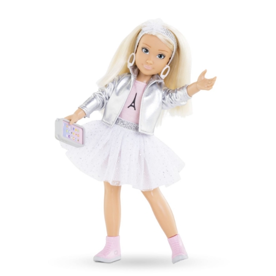 Imagine COROLLE SET SAPTAMANA MODEI LA PARIS PAPUSA VALENTINE 28CM