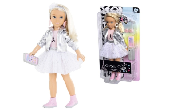 Imagine COROLLE SET SAPTAMANA MODEI LA PARIS PAPUSA VALENTINE 28CM