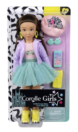 Imagine COROLLE SET SAPTAMANA MODEI LA MILANO PAPUSA LUNA 28CM