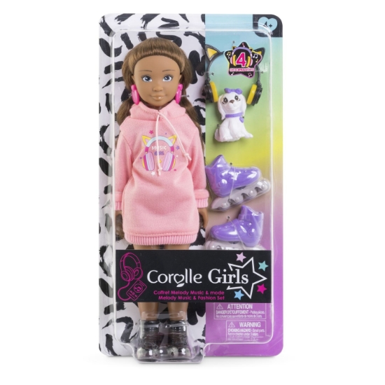 Imagine COROLLE SET MUZICA SI MODA PAPUSA MELODY 28CM