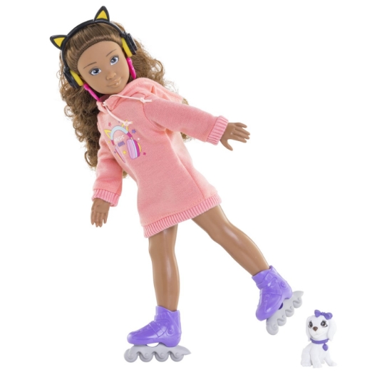 Imagine COROLLE SET MUZICA SI MODA PAPUSA MELODY 28CM