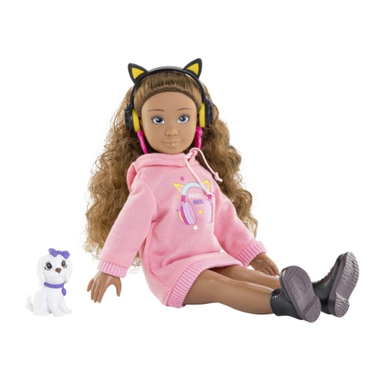 Imagine COROLLE SET MUZICA SI MODA PAPUSA MELODY 28CM