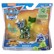 Imagine PATRULA CATELUSILOR FIGURINA SUPER EROU ROCKY
