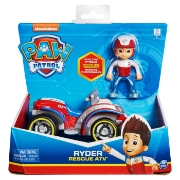 Imagine Patrula Căţeluşilor mașinuța ATV cu figurina Ryder