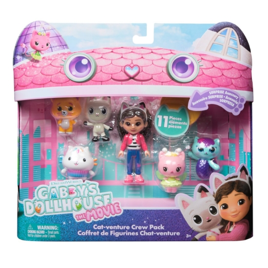 Imagine GABBY DOLLHOUSE FILMUL SET FIGURINE ECHIPA CAT-VENTURE