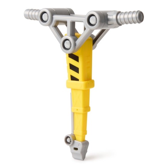 Imagine PATRULA CATELUSILOR RUBBLE SI ECHIPA SET VEHICUL EXCAVATOR SI FIGURINA CHARGER