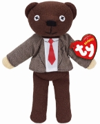 Imagine PLUS TY 15CM BEANIE BABIES URSULETUL LUI MR BEAN 