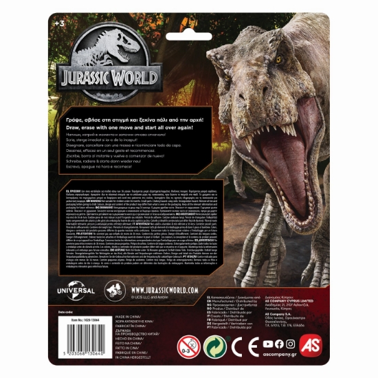Imagine TABLA DE SCRIS JURASSIC WORLD MAGIC SCRIBBLER TRAVEL