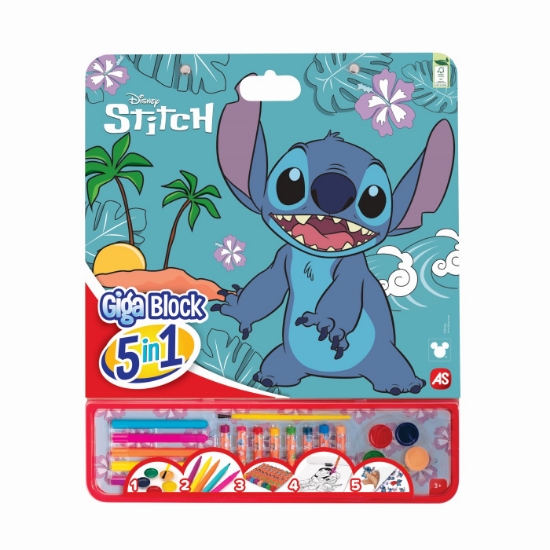 Imagine SET PENTRU DESEN GIGA BLOCK 5 IN 1 STITCH