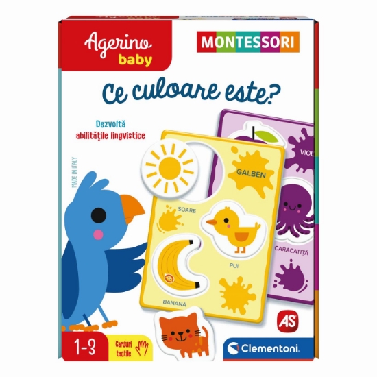 Imagine Agerino Baby Montessori – Recunoașterea culorilor