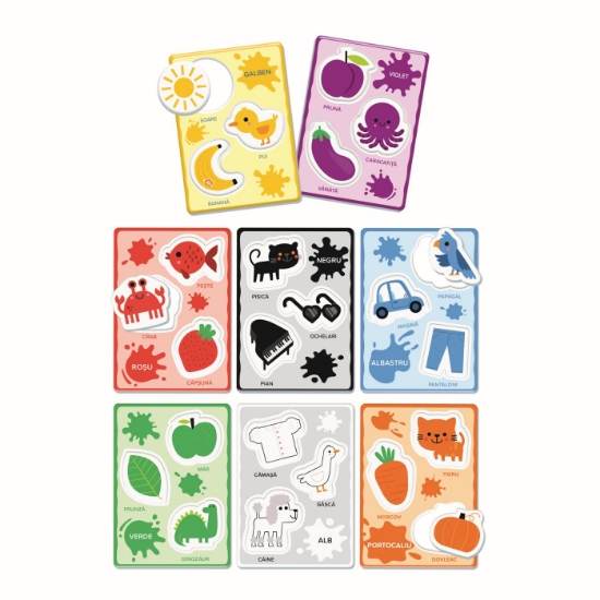 Imagine Agerino Baby Montessori – Recunoașterea culorilor