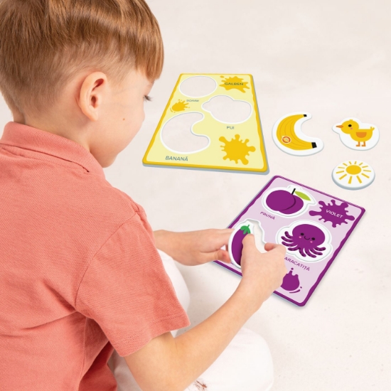 Imagine Agerino Baby Montessori – Recunoașterea culorilor