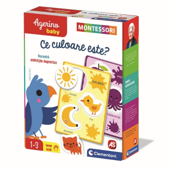 Imagine Agerino Baby Montessori – Recunoașterea culorilor