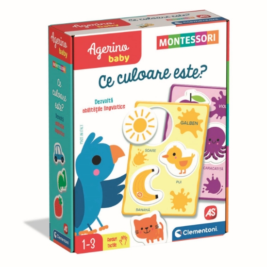 Imagine Agerino Baby Montessori – Recunoașterea culorilor