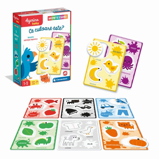 Imagine Agerino Baby Montessori – Recunoașterea culorilor