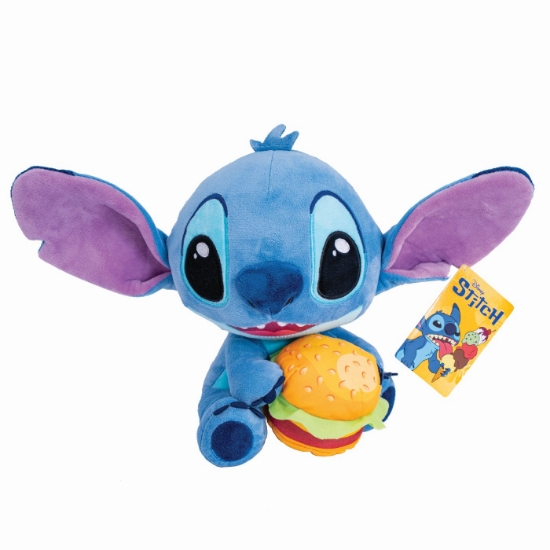 Imagine JUCARIE DE PLUS DISNEY STITCH CU BURGER 25CM