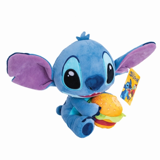 Imagine JUCARIE DE PLUS DISNEY STITCH CU BURGER 25CM