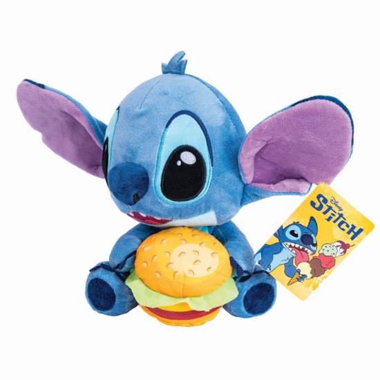 Imagine JUCARIE DE PLUS DISNEY STITCH CU BURGER 25CM