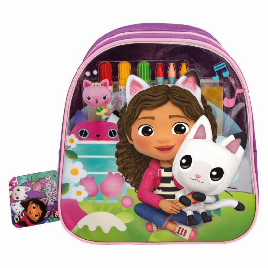 Imagine SET PENTRU DESEN IN RUCSAC GABBYS DOLLHOUSE