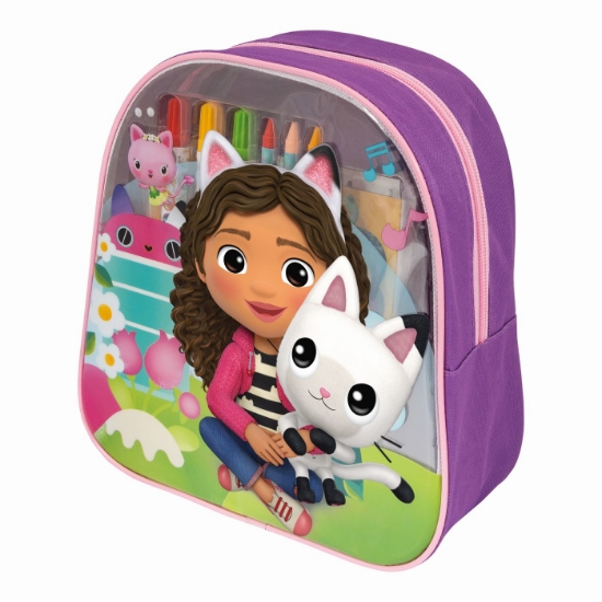 Imagine SET PENTRU DESEN IN RUCSAC GABBYS DOLLHOUSE