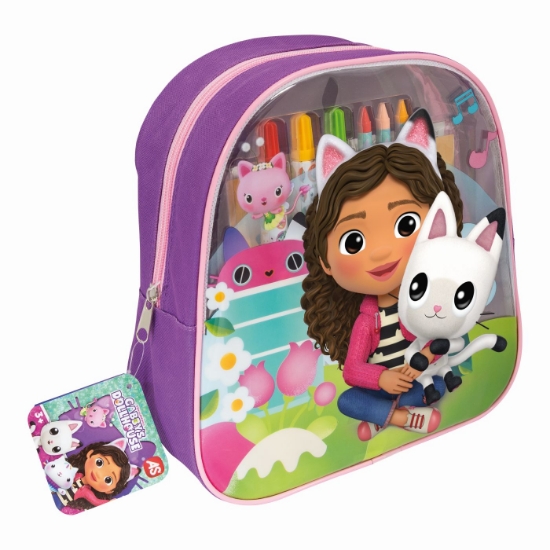Imagine SET PENTRU DESEN IN RUCSAC GABBYS DOLLHOUSE