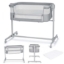 Imagine Pătuț co-sleeper Kinderkraft NESTE UP, Full Light Grey