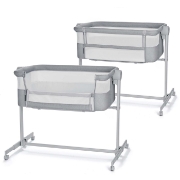 Imagine Pătuț co-sleeper Kinderkraft NESTE UP, Full Light Grey