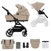 Imagine CARUCIOR KINDERKRAFT YOXI 2IN1, SAND BEIGE
