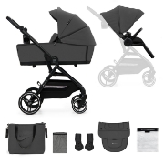Imagine Carucior Kinderkraft YOXI 2in1, Moonlight Grey
