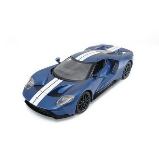 Imagine MASINA CU TELECOMANDA FORD GT ALBASTRU CU SCARA 1 LA 14
